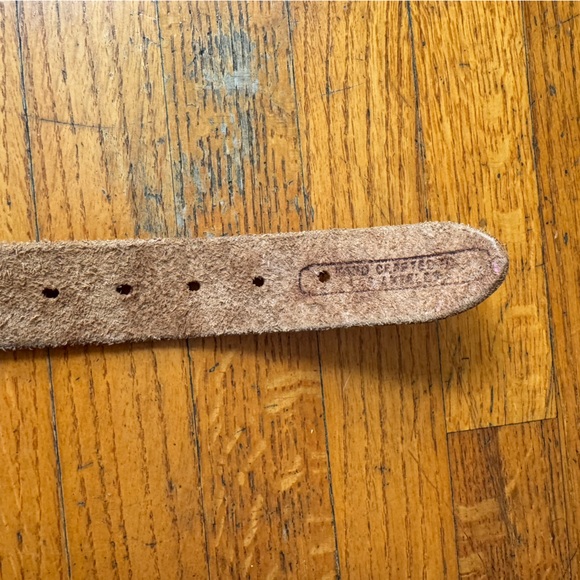 Jeff Gallea Rafi’s Vine Belt in Pink Leather Size M - Picture 4 of 5